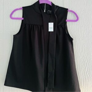 Ann Taylor Blouse color black brand new